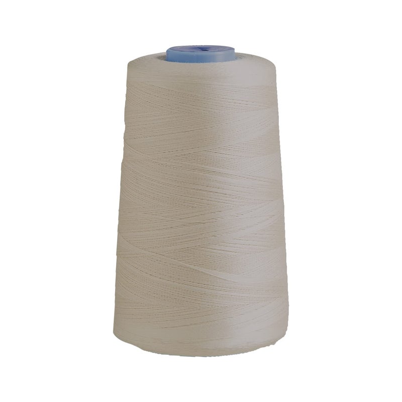 Connecting Threads 100% Cotton Essential Thread 5000 Yard Cone (Cream)